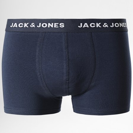 Jack And Jones - Lot De 7 Boxers Seki Dots Bleu Marine Vert Kaki Rouge