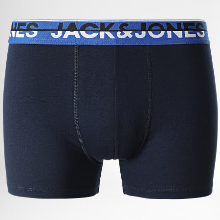 Jack And Jones - Lote de 5 bóxers Koda azul marino