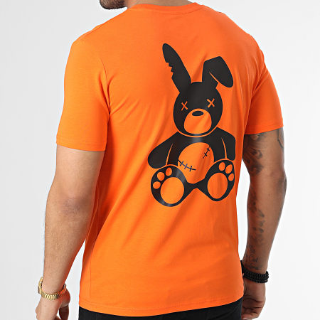 Sale Môme Paris - Camiseta Conejo Negro Naranja