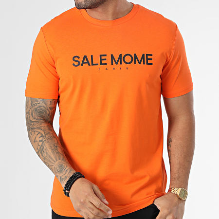 Sale Môme Paris - Tee Shirt Lapin Orange Noir