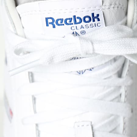 Reebok - Club C Form Hi Zapatillas HR0670 Calzado Blanco Tiza Vector Azul