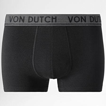 Von Dutch - Lot De 5 Boxers Basic Noir