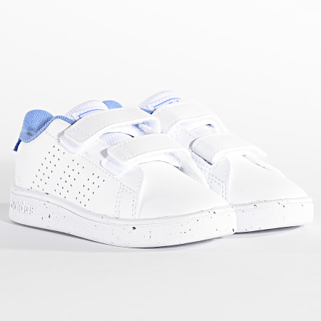 Adidas Sportswear - Baskets Enfant Advantage CF I H06215 Footwear White Blue Fuss
