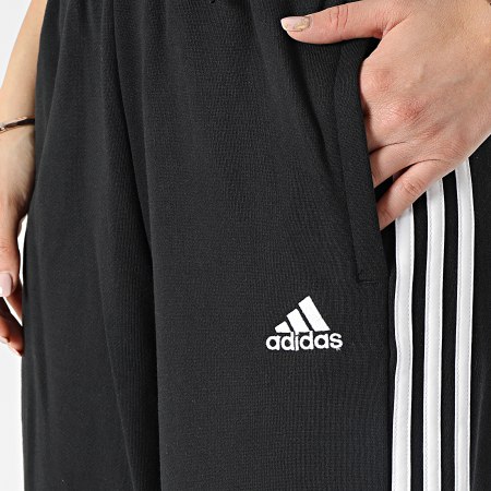 Adidas Sportswear - Pantaloni da jogging a 3 strisce da donna HA4375 Nero