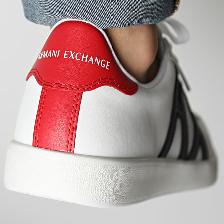 Armani Exchange - Sneakers XUX016-XCC71 Off White Navy Red