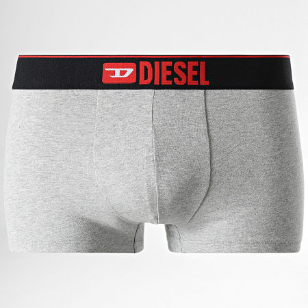 Diesel - Set di 3 boxer Damien 00ST3V nero bianco grigio erica