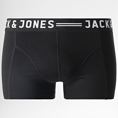 Jack And Jones - Set di 3 boxer neri Sense
