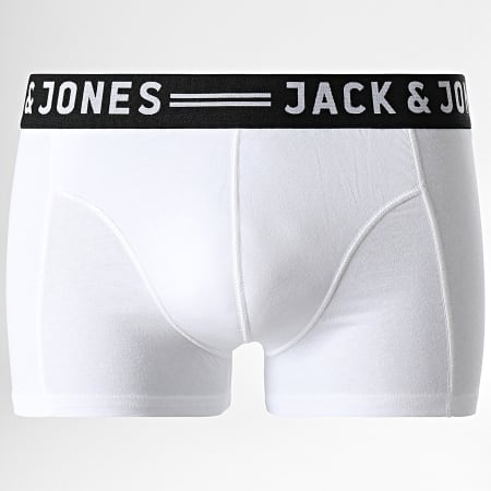 Jack And Jones - Lot De 3 Boxers Sense Noir Blanc Gris Chiné