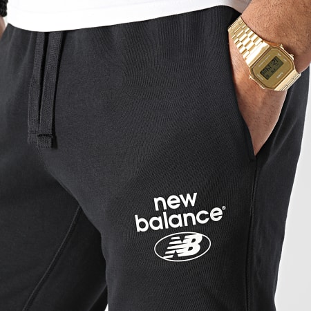 New Balance - Pantalon Jogging MP31515 Noir