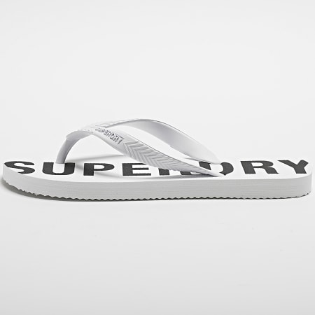 Superdry - Claquettes Code Core Sport MF310221A Blanc