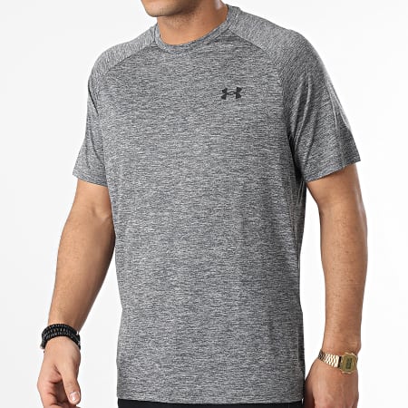 Under Armour - Tee Shirt 1326413 Gris Anthracite Chiné