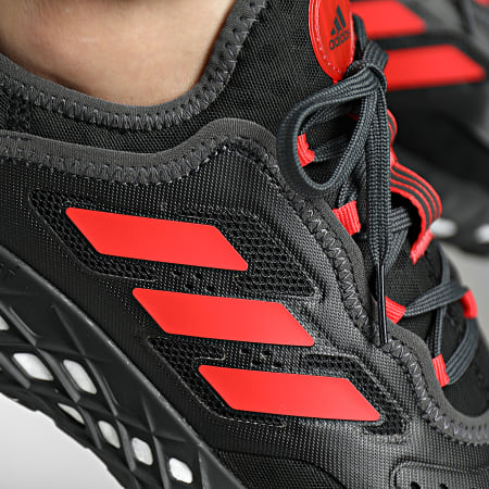 Adidas Sportswear - Sneakers Web Boost HQ4155 Core Nero Rosso Carbonio