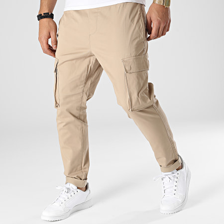 Only And Sons - Pantalón Cargo Cam Linus Beige