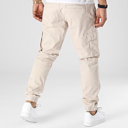 Only And Sons - Pantalon Cargo Cam Stage Beige Clair
