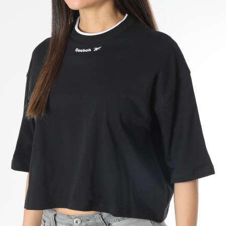 Reebok - Camiseta de mujer HT8059 Negro