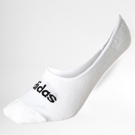Adidas Sportswear - Lot De 2 Paires De Chaussettes Linear HT3448 Blanc