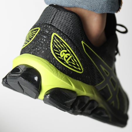 Asics - Sneakers Gel Quantum 180 VII 1201A631 Nero Neon Lime