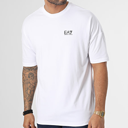 EA7 Emporio Armani - Camiseta 3RPT12-PJLBZ Blanca