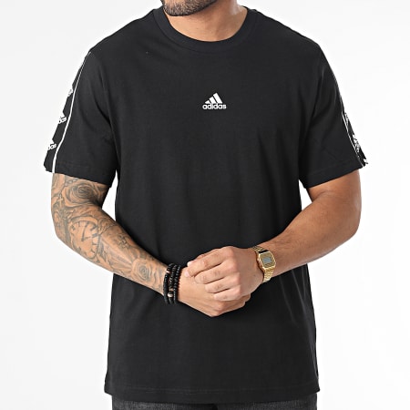 Adidas Originals - IC6802 Camiseta a rayas negra