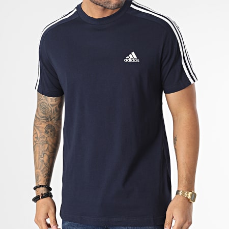 Adidas Sportswear - Tee Shirt A Bandes IC9335 Bleu Marine
