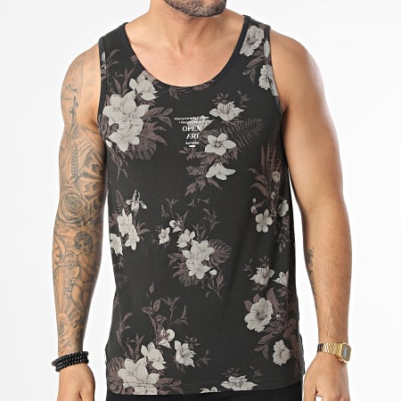 Deeluxe - Camiseta de tirantes floral 03T1750M Negro