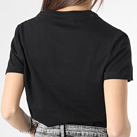 Reebok - Camiseta de mujer con gráfico vectorial HT6187 Negro