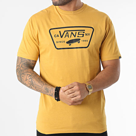 Vans - Tee Shirt Core Apparel 00QN8 Jaune Moutarde
