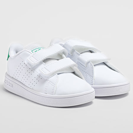 Adidas Sportswear - Baskets Enfant Advantage CF I GW6500 Footwear White Green