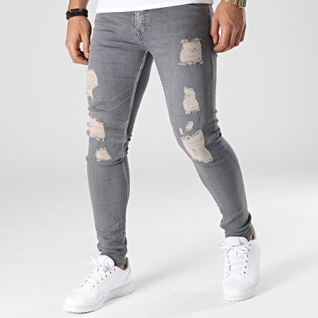 Black Industry - Jean Skinny 254 Gris