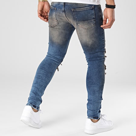 Black Industry - 323 Jeans skinny blu
