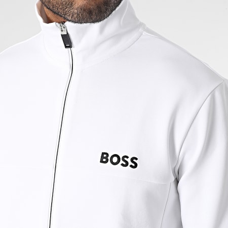 BOSS - Sweat Zippé 50482899 Blanc