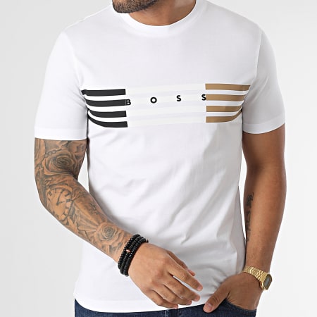 BOSS - Tiburt Camiseta 50485669 Blanco