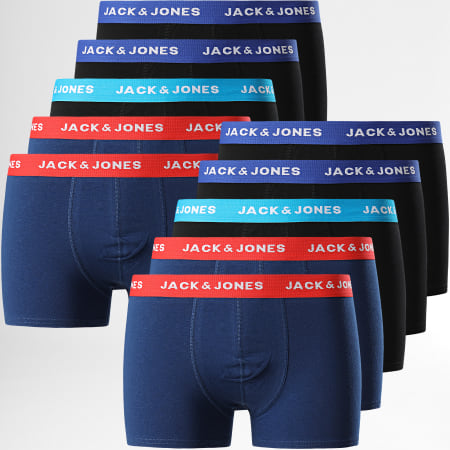 Jack And Jones - Pack De 10 Calzoncillos 12144536 Negro