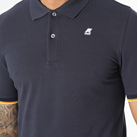 K-Way - Polo Manches Courtes Vincent K7121IW Blanc