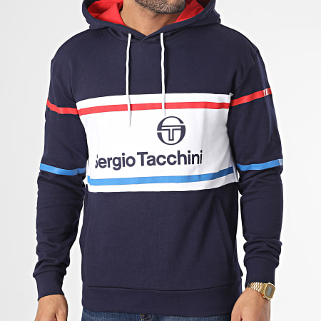 Sergio Tacchini - Deanna 40133 Felpa con cappuccio blu navy