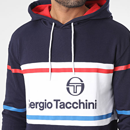 Sergio Tacchini - Deanna 40133 Felpa con cappuccio blu navy