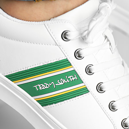 Teddy Smith - Sneaker alte 71726 Bianco Verde