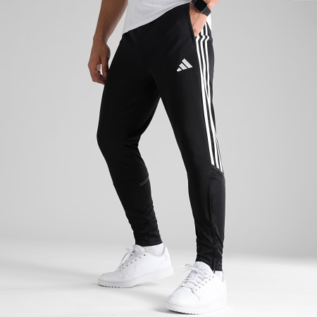 Adidas Sportswear - Pantalon Jogging A Bandes HS3619 Noir