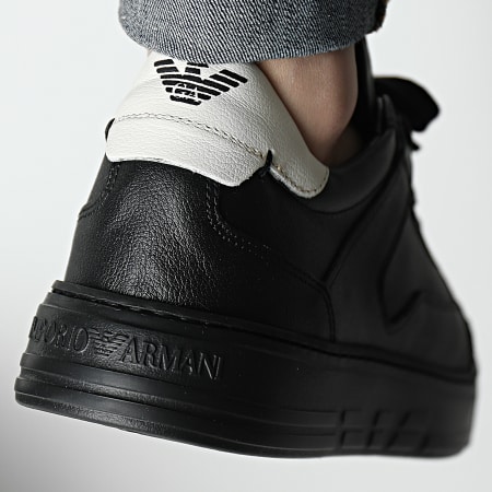 Emporio Armani - Sneakers X4X568 XN162 Nero Off White