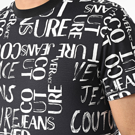 Versace Jeans Couture - Tee Shirt 74GAH6S2-JS167 Noir