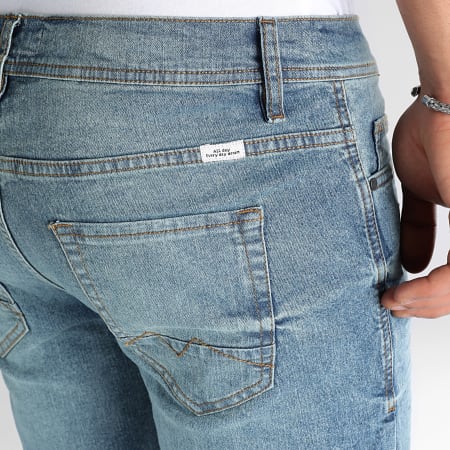Blend - Pantaloncini jeans 20715206 Blu Denim