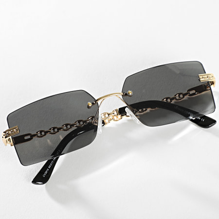 Frilivin - Gafas de sol Golden Black