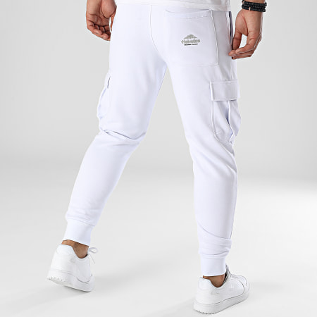Helvetica - Pantalon Jogging Askel Blanc