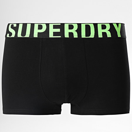 Superdry - Lot De 2 Boxers Classic Noir