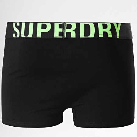 Superdry - Lot De 2 Boxers Classic Noir