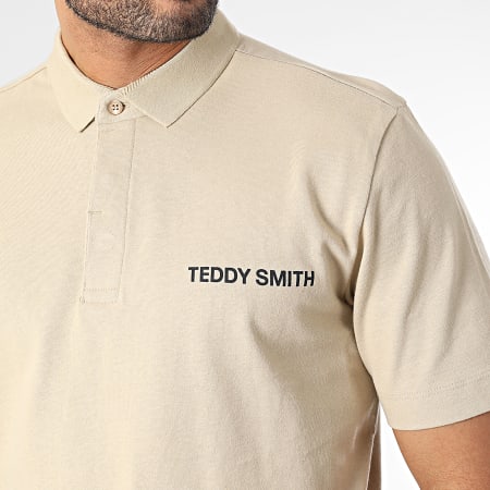 Teddy Smith - Polo de manga corta Requerido Beige
