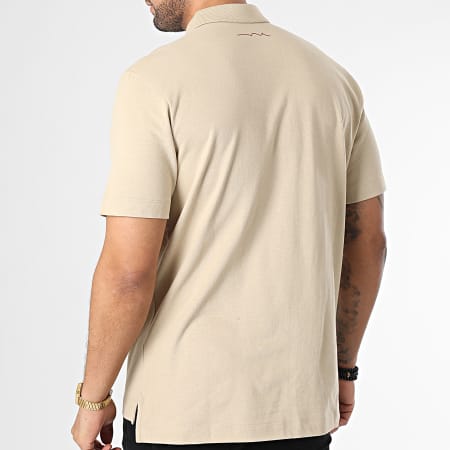 Teddy Smith - Polo Manches Courtes Required Beige