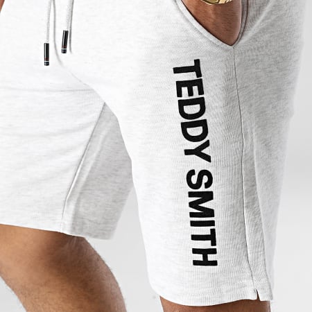 Teddy Smith - Mickael Jogging Shorts Gris jaspeado