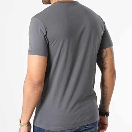 Emporio Armani - Set di 2 magliette 111267-3R722 nero grigio