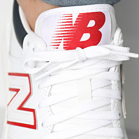 New Balance - Baskets 480 BB480LWG White Red Navy